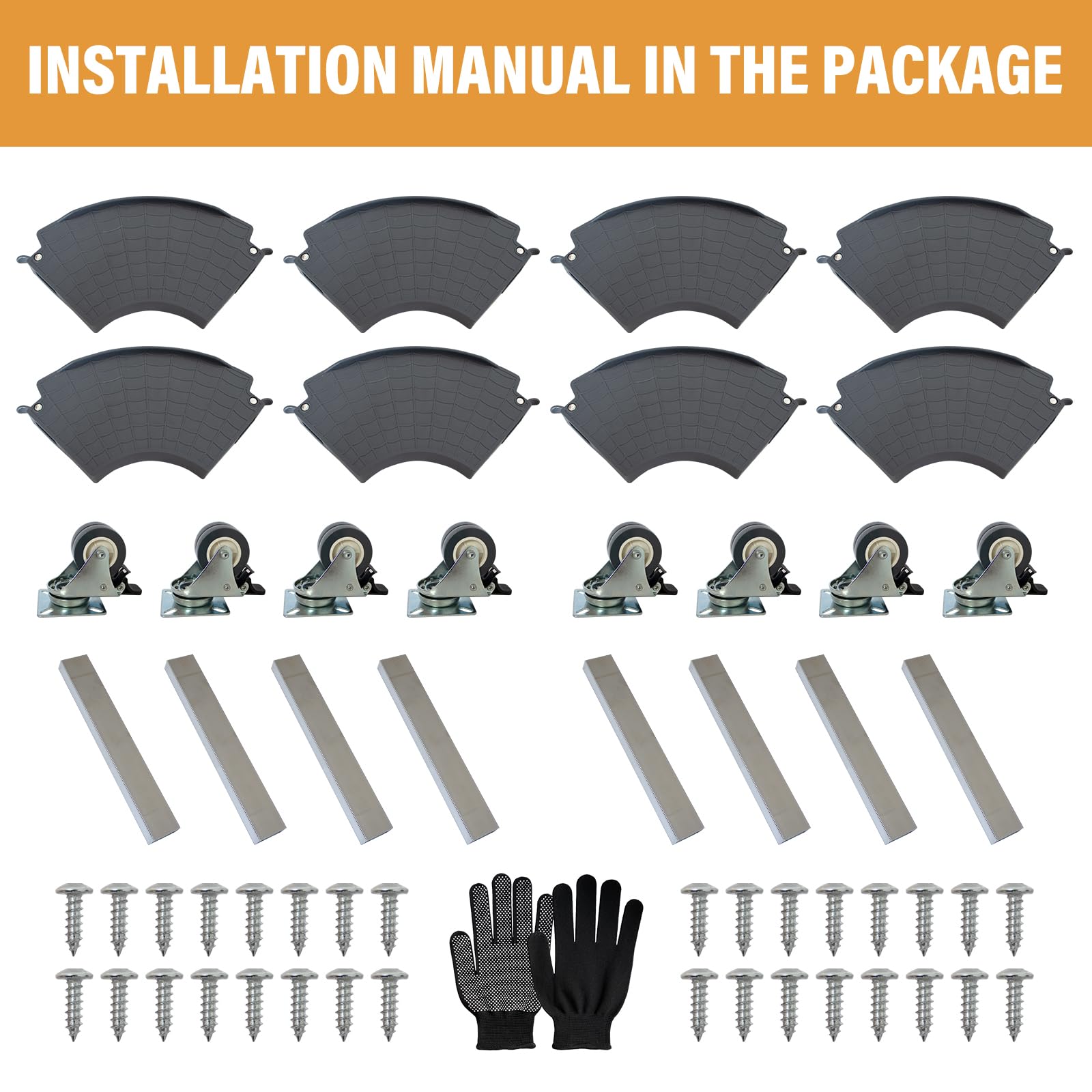 Lot de 2 supports à roulettes avec roulettes, 38,1 à 53,3 cm, réglables et résistants, pour pot de fleurs, pour intérieur et extérieur, chariot à roulettes