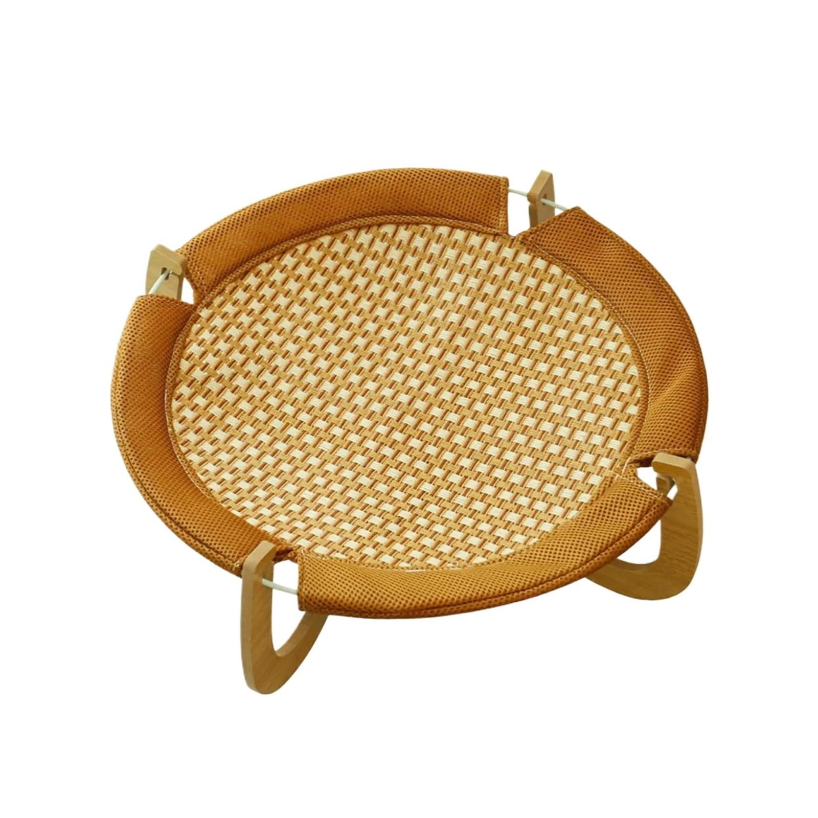 Lit rond pour animaux rafraîchissant et lavable pour le confort d'été de votre compagnon