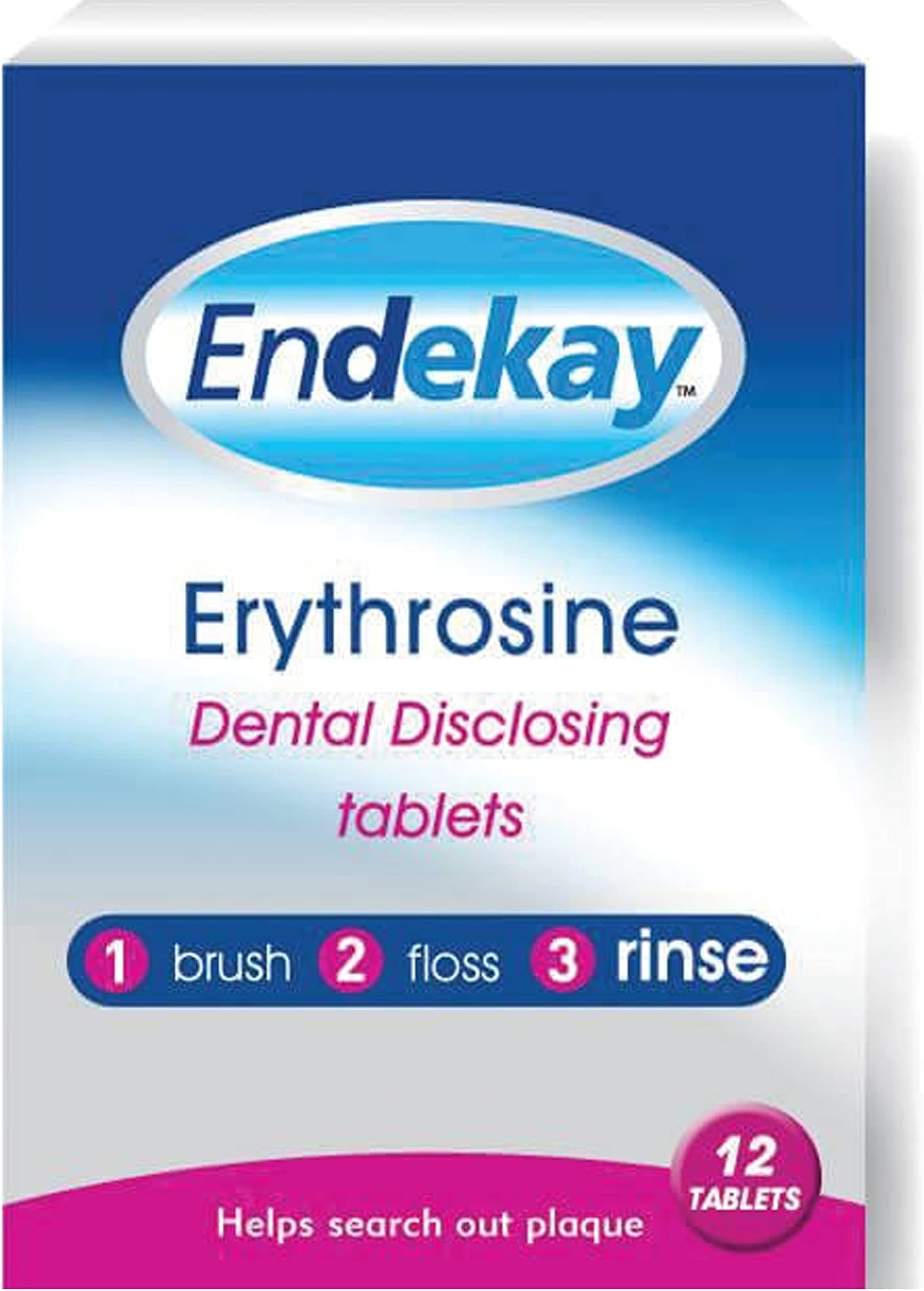 Three Packs of Endekay Disclosing Tablets