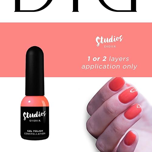 Miniatura 4 de DIDIER LAB - Studios Gel Polish Constellation - Productos profesionales de manicura y pedicura - Pigmento rico para una cobertura completa de las