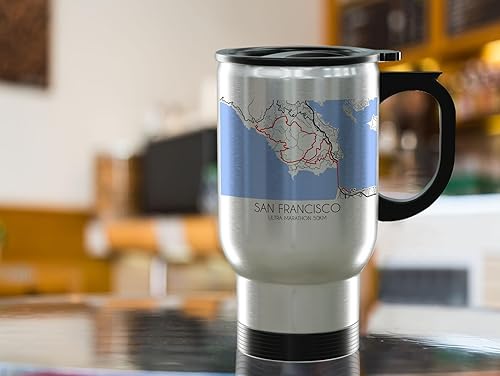 Miniatura 258 de TJ Originals Marine Corps Trail - Taza de café de cerámica de 11 onzas, regalos motivacionales para hombres, recuerdo de camino de maratón, regalo