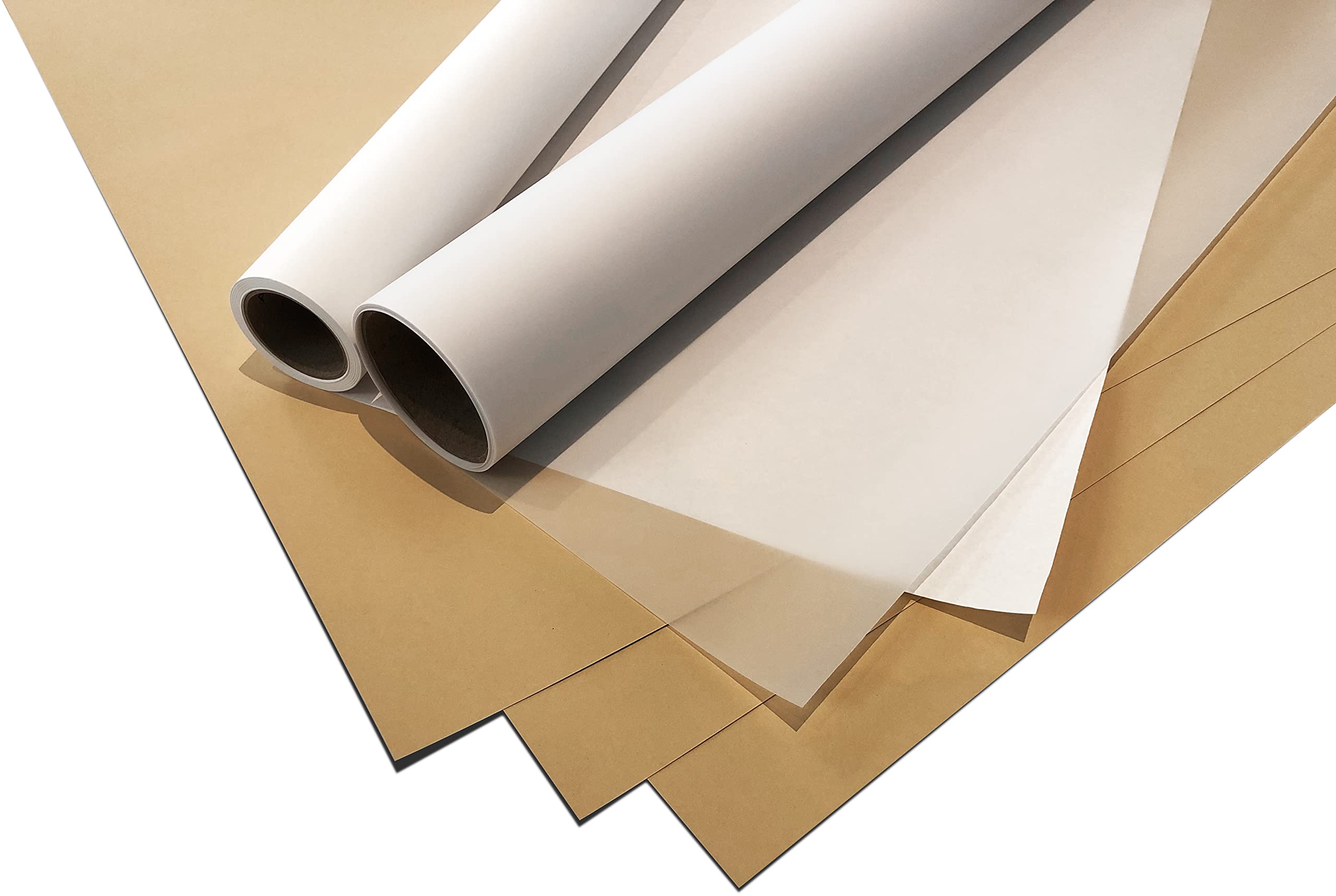 Kompletny zestaw papieru do wycinania – All-in-One | 3 rodzaje papieru specjalnego: papier do wykrojów, karton szablonowy i papier o wysokiej przezroczystości | do projektów szycia, wykrojów i