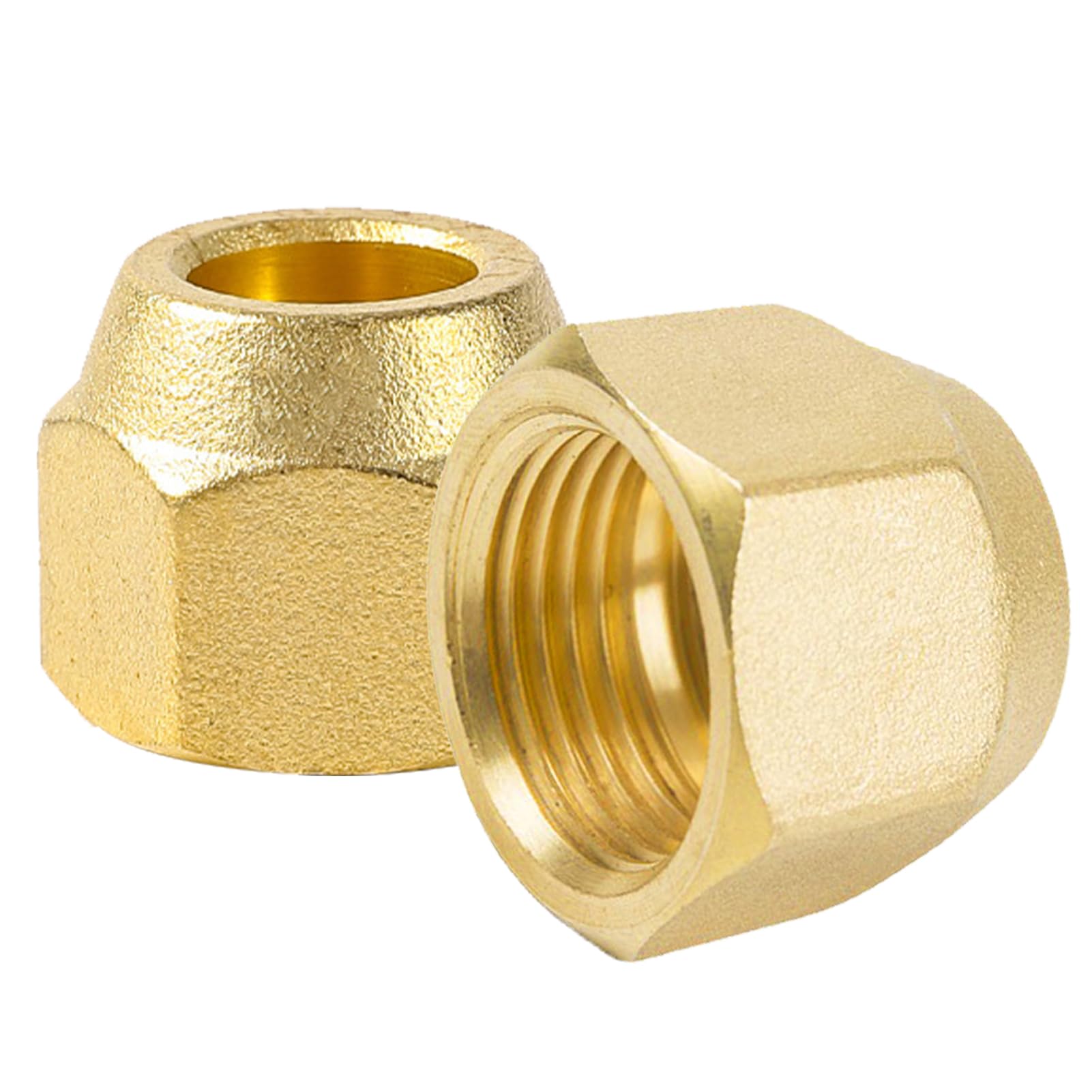 3/8″ Flare Coupler For Copper Refrigerant Pipes - HVAC AC Air Conditioning Connector With 2 Nuts - R410A R32 Compatible - AC Vent - View #7