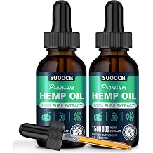 2 Pack m Oil Organic Premium - Maximum Strength 100% Natural Drops mExtract Tincture Supports Relaxation