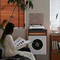 Vista 8 de Turntable Converter for Record Player to MP3 Conversion Adapter with Multiple Speeds and Integrated Auditory Record Converter