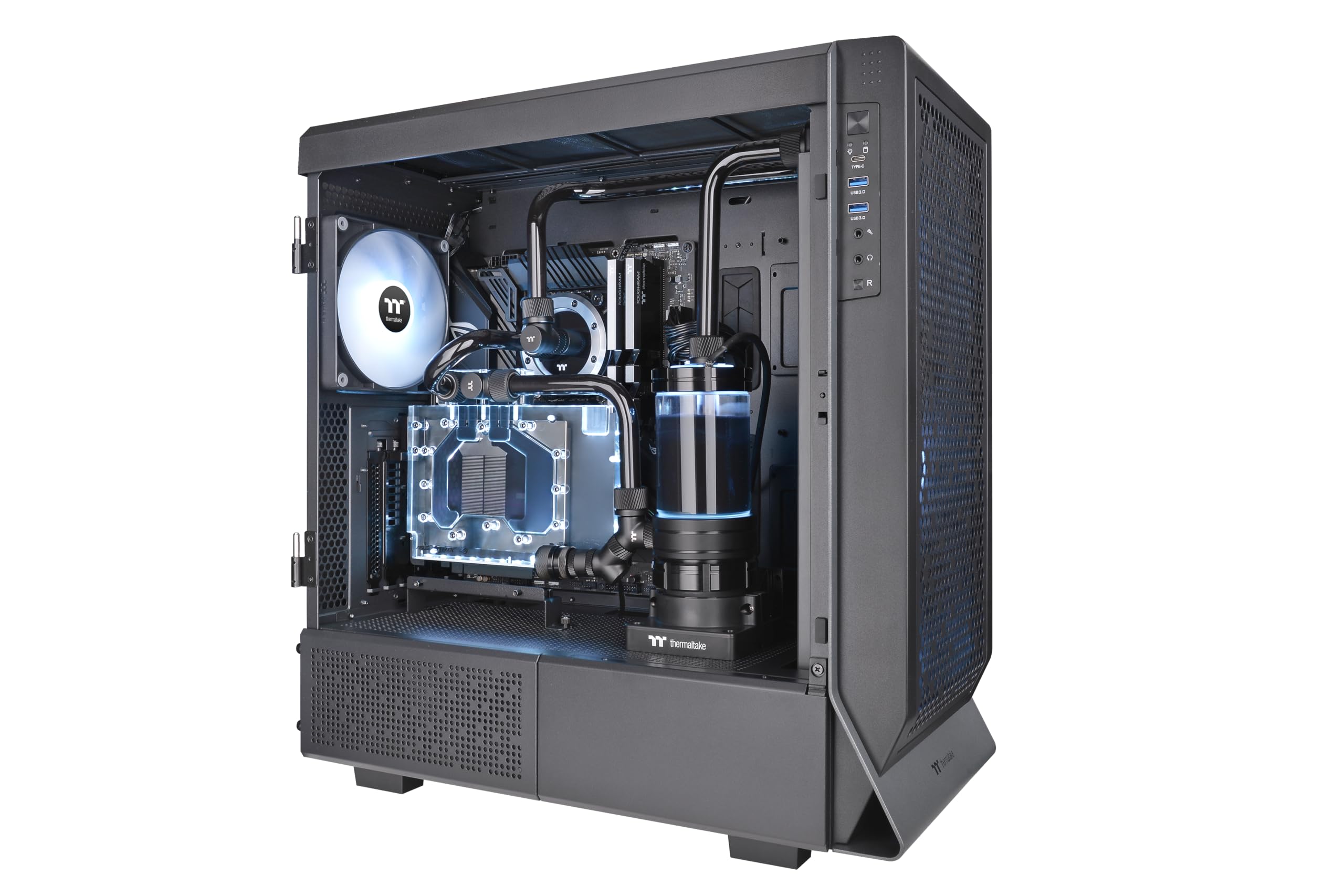 Pacific SF Female to Female 30mm Extender | Matte Black | DIY LCS Fittings