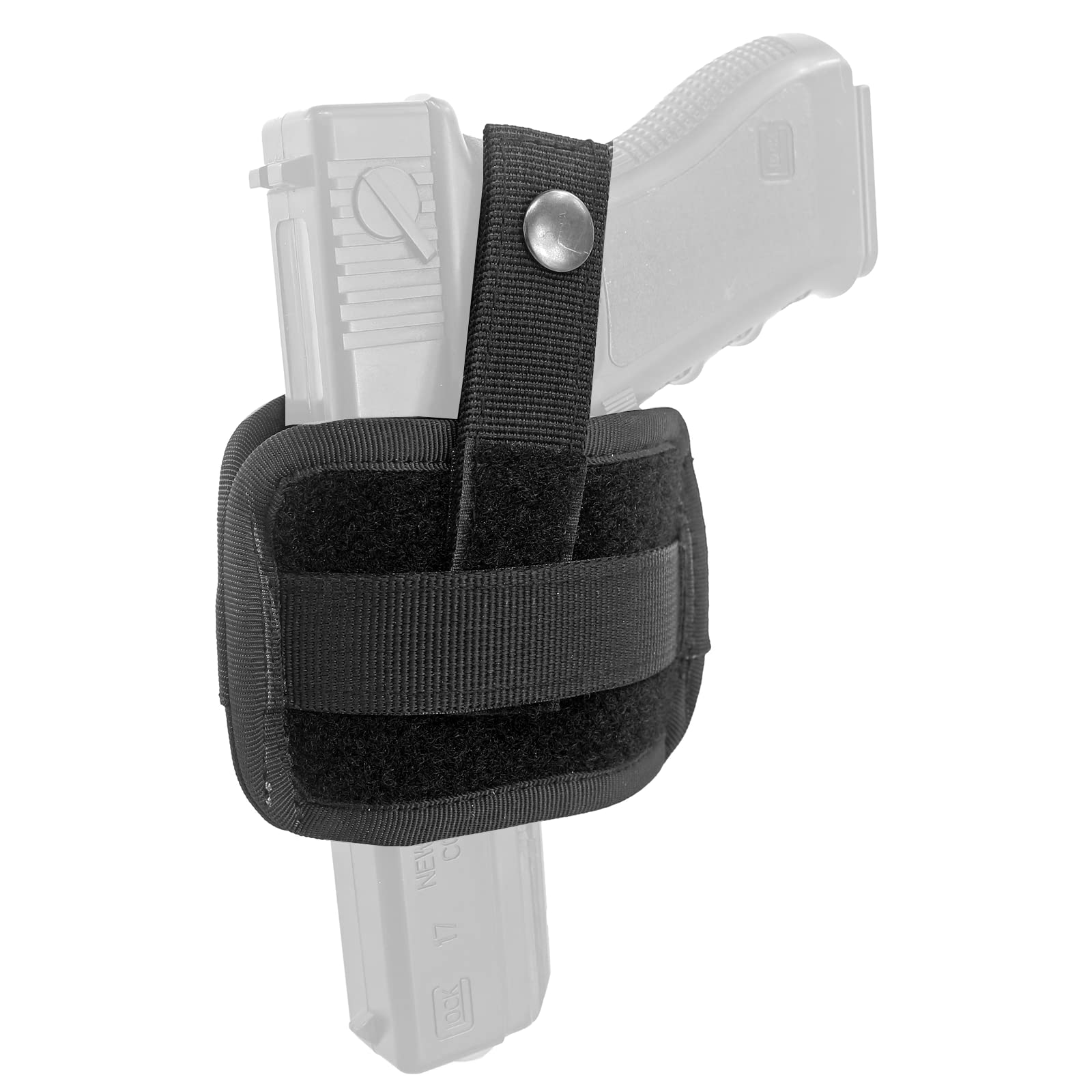 BursportFlat Concealed Carry Belt Gun Holster Ambidextrous Universal Outside The Waistband Handgun Holster