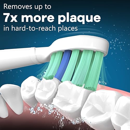 Miniatura 3 de Toptheway Cabezales de repuesto para cepillos de dientes compatibles con Philips Sonicare ProtectiveClean DiamondClean C2 G2 W 4100 5100 5300