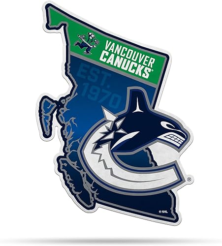 Miniatura 127 de NHL Rico Industries - Banderín de corte en forma de banderín, decoración del hogar y sala de estar, fieltro suave EZ para colgar