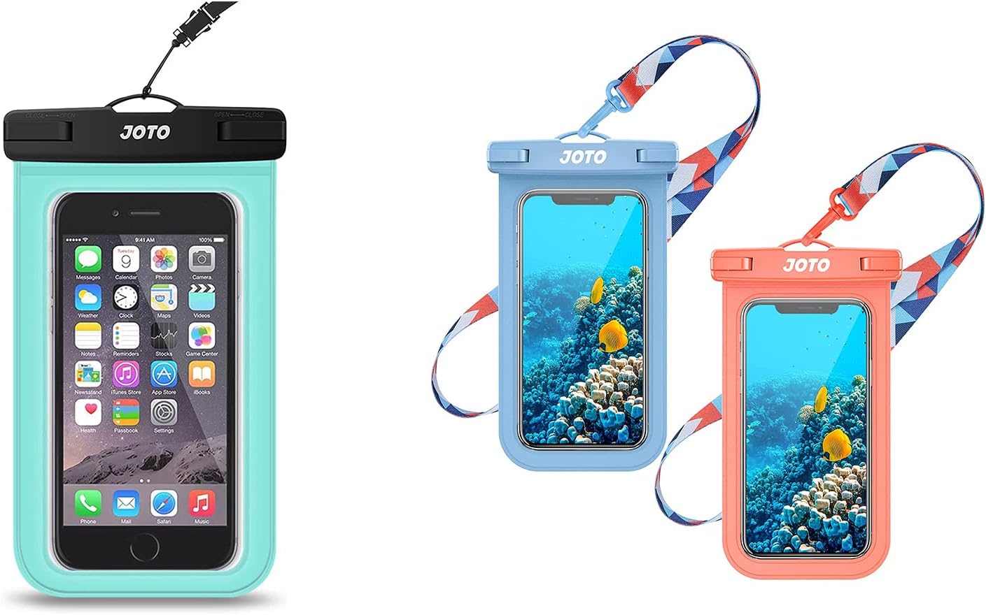 JOTO Universal Waterproof Phone Pouch Bundle with Universal