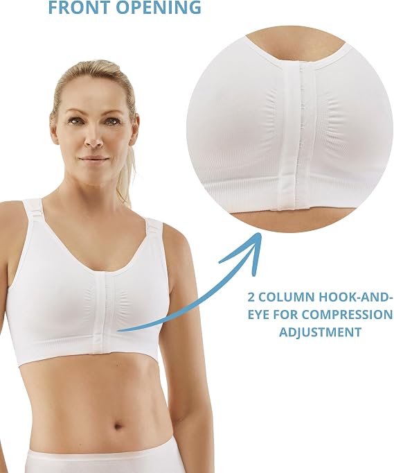 CAREFIX Bree Post Breast Augmentation Bra | Comfortable Post Breast Reduction Surgery Bra