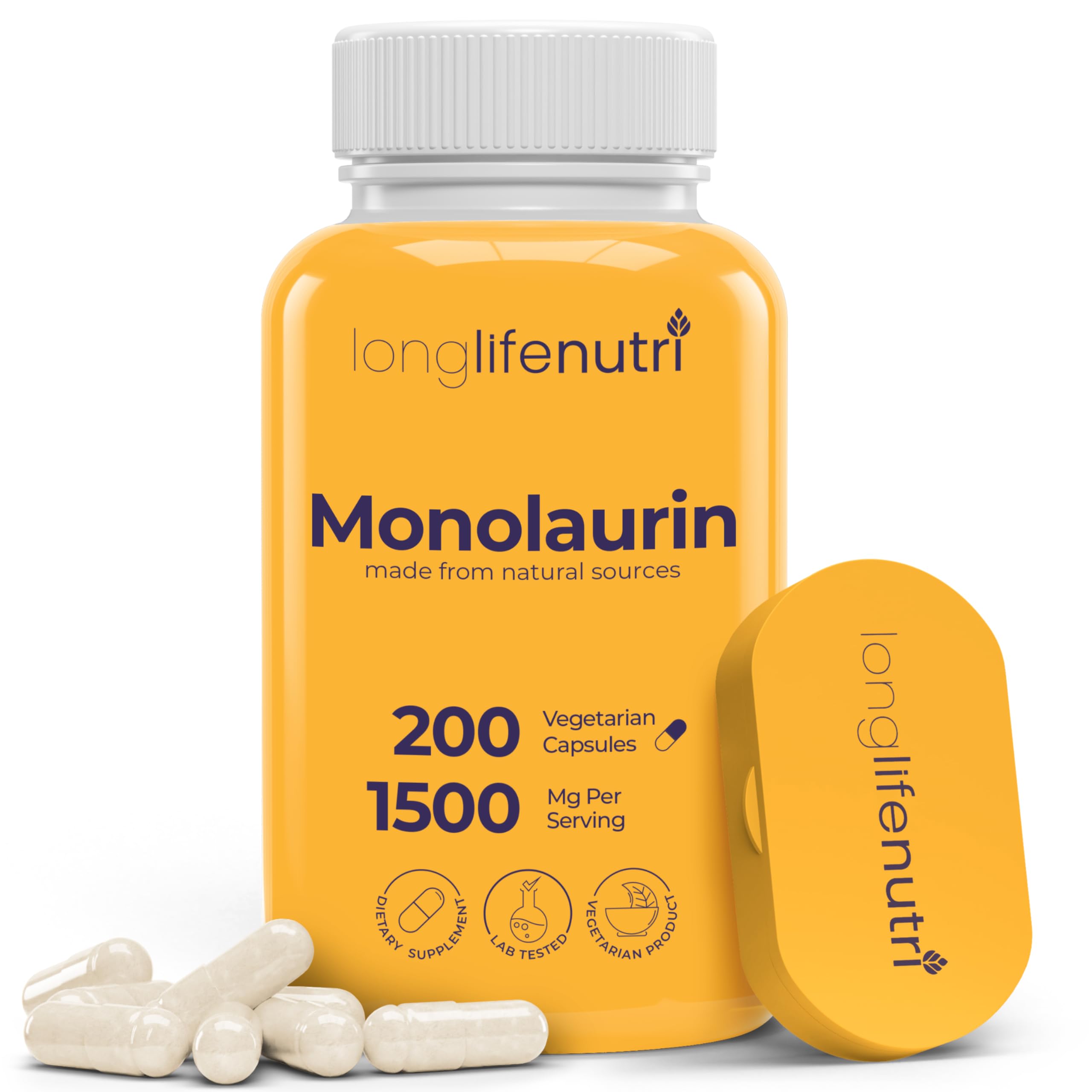 LongLifeNutri Monolaurin 1500mg