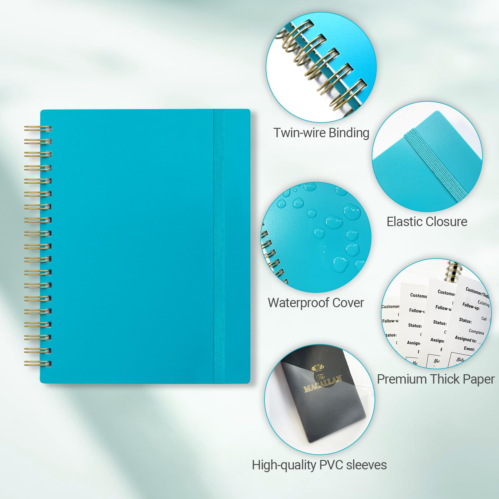 Amazon.com : Onesky Business Card Organizer Book & Holder-Credit Card  Organizer-Customer Info Tracking and Card Storage-Organizes Business, Credit,  Shopping, Reward Cards; Capacity: 64 Cards (Lake green) : Office Products