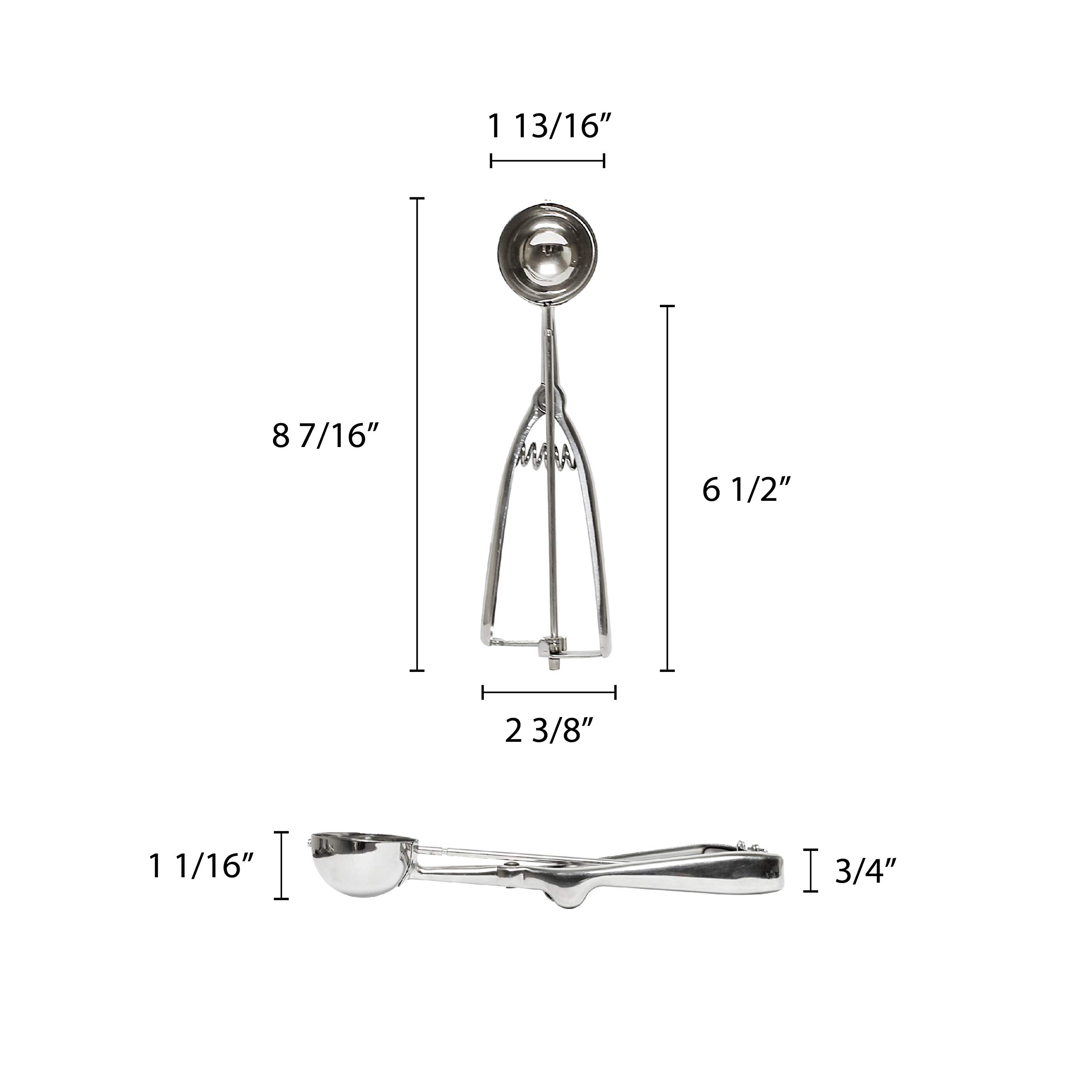Valueline - 58 oz. Aluminum Scoop, Each