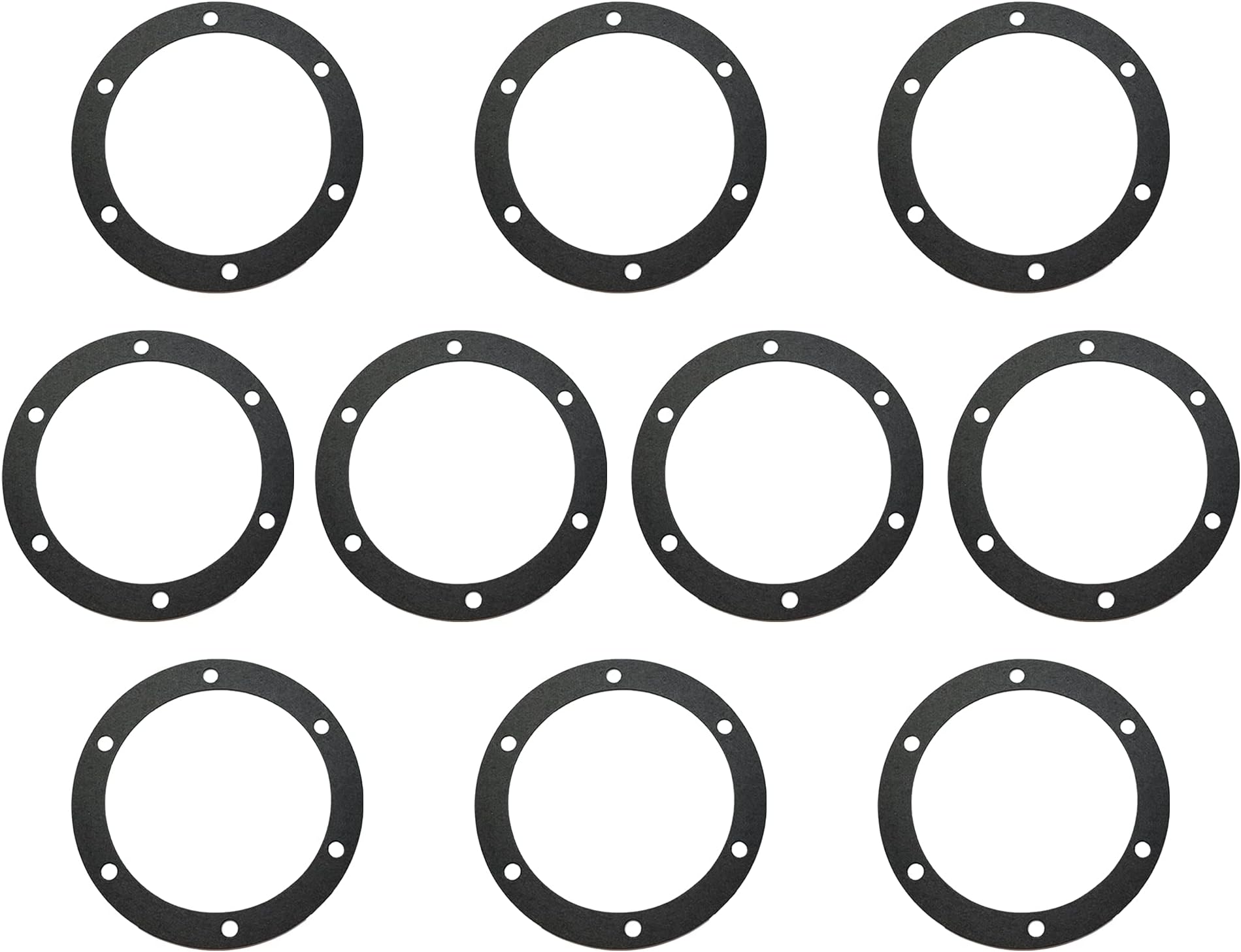 10 PCS Hubcap Gasket 343-4009 Hub Cap Gasket with 6 Hole (Replaces Stemco 330-3009) (10 x TR3303009)