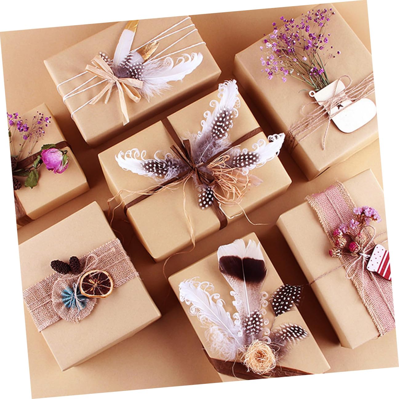 Papier Kraft D'emballage Marron 45cm X 30m en Rouleau