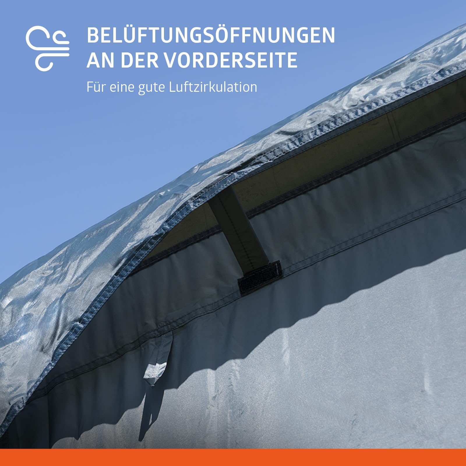 Campout Auto Heckzelt Bus Camper Campout – Heckklappenzelt VW T5/T6/T6.1 & Mercedes Vito/V-Class – 3000 mm Wasserdicht– inkl. Vordachstangen – Anbauhöhe 185–200 cm