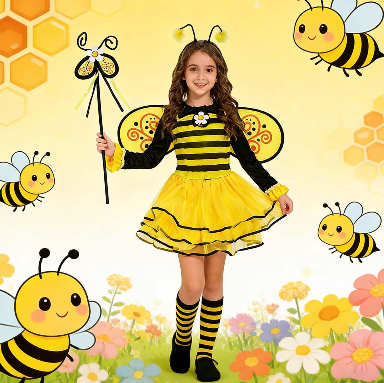 Adorabile Costume Bimba da Elfo o Pupazzo di Neve per Feste e celebrazioni Natalizie
