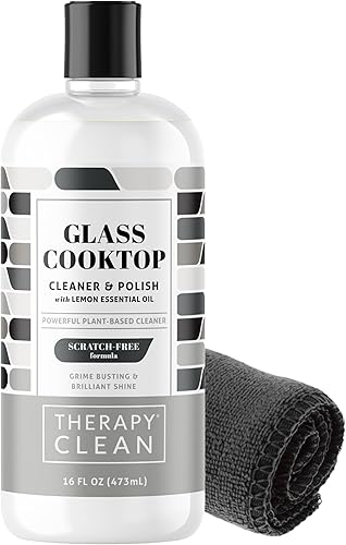 Therapy - Kit de limpieza de cocina - Incluye 16 oz botella de terapia limpiador de cocina resistente 1 almohadilla de fregado
