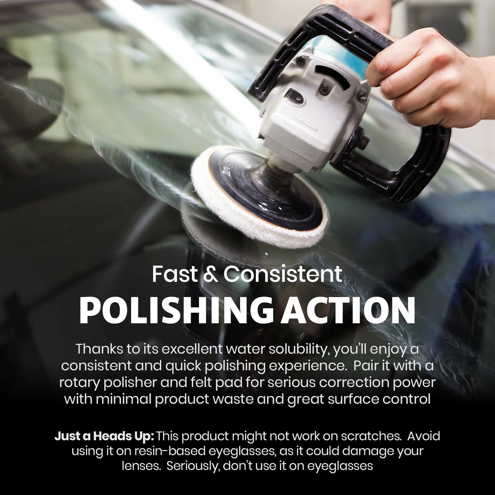 Cerium Oxide Glass Polish - Restore Car Windows -6
