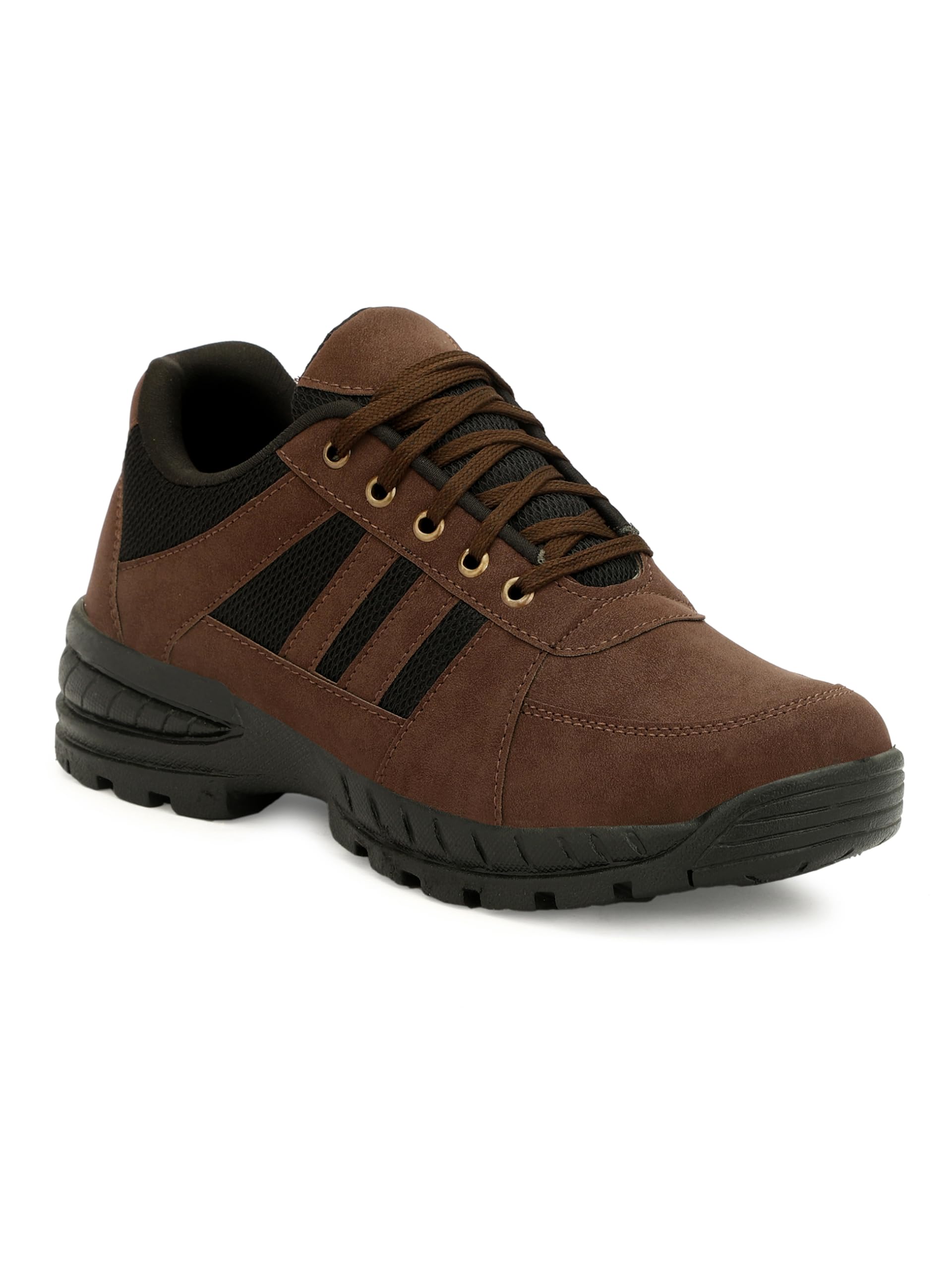 Synthetic Lace-Ups Comfortable Outdoor Shoes for Men and Boys | Casual Shoes for Hiking, Trekking & Walking