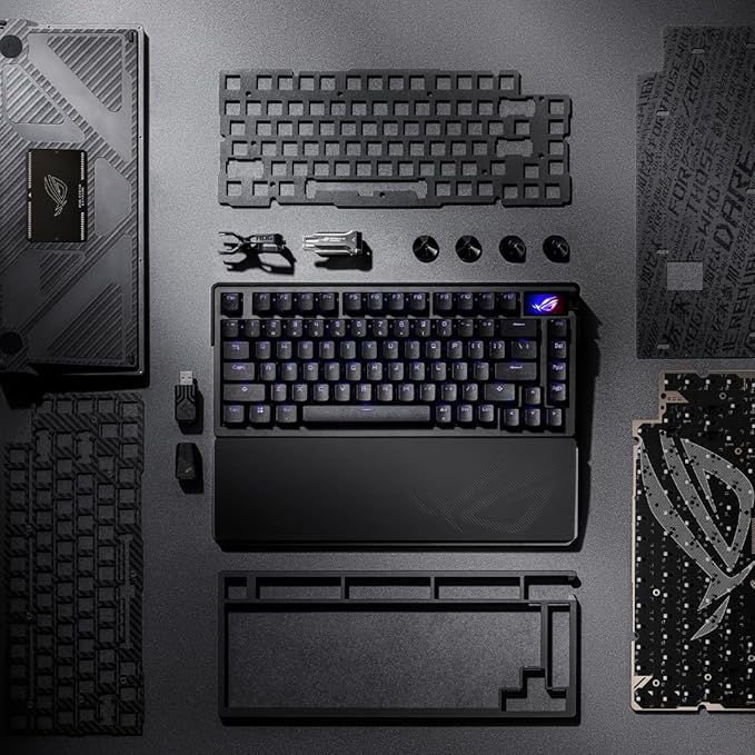 Teclado Gamer ASUS ROG Azoth Extreme 75% Inalámbrico miniatura 11