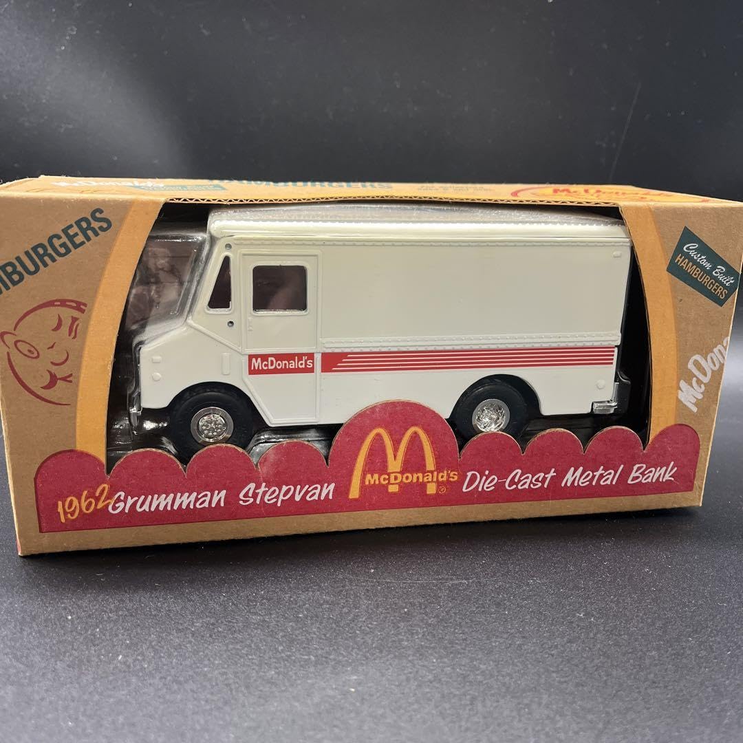 ダイキャストミニカー貯金箱マクドナルド