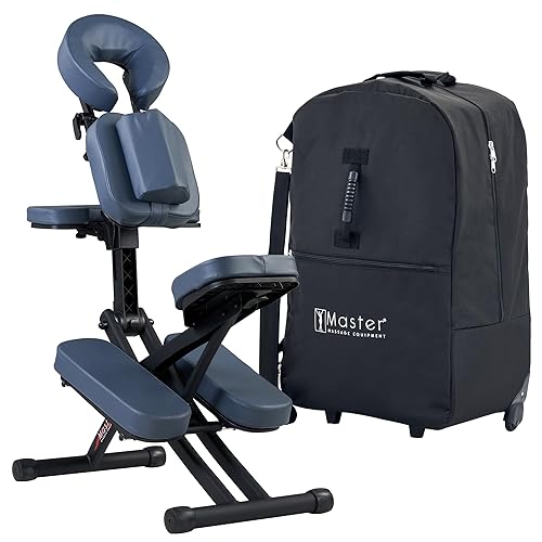 Master Massage Rio - Silla de masaje portátil ligera con estuche de transporte, silla de tatuaje, silla de masaje plegable de altura ajustable, Master Massage Rio - Silla de masaje portátil ligera con estuche de transporte, silla de tatuaje, silla de masaje plegable de altura ajustable,