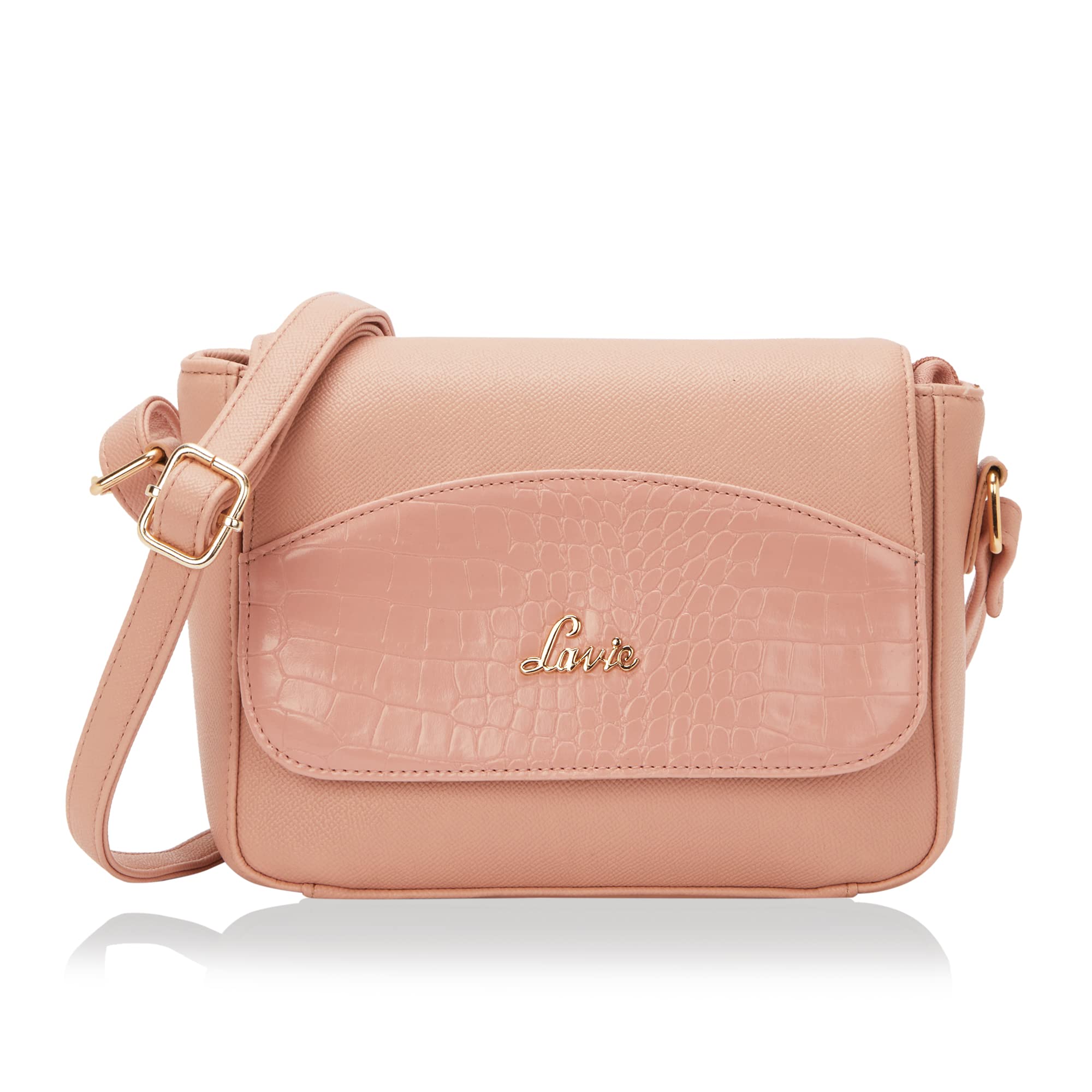 Lavie Womens Brocroc Flap Sling Bag | Ladies Purse Handbag (B0C3LRGZQ3) Amazon Price History, Amazon Price Tracker