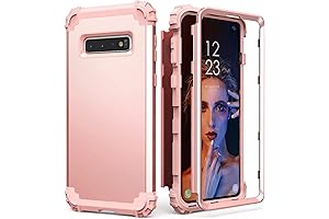 IDweel Galaxy S10 Plus Case,3 in 1 Shockproof Bumper Case