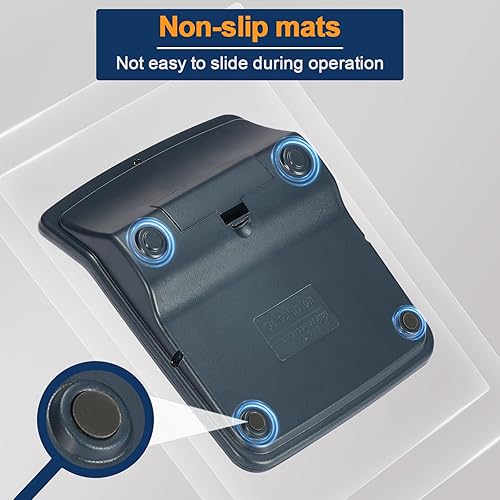 Miniatura 5 de Calculadora, Calculadoras de escritorio de 12 dígitos con pantalla grande LCD y botones grandes sensibles Dual Power Solar con batería Funciones