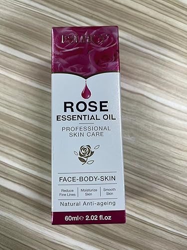 Miniatura 4 de Aceite de rosa para cara, aceite esencial de rosa, antienvejecimiento y antiarrugas, aceite facial, difusor, perfume, masaje, aroma, baño