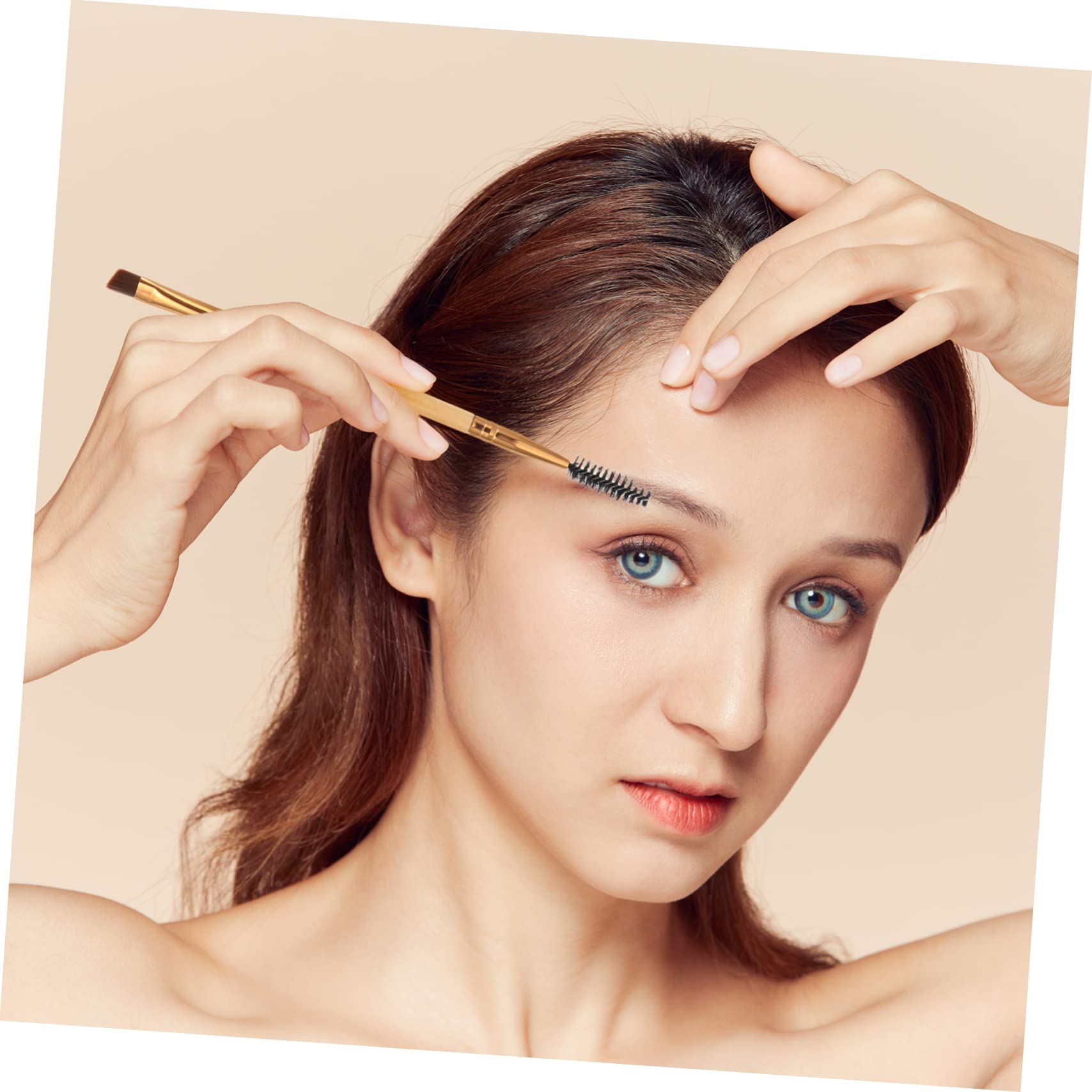 HAPINARY Eyebrow Brush Eyelash Brush Set 6pcs Makeup Tools Brow Reusable Comfortable Elastic