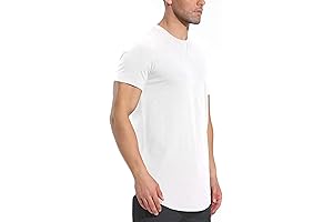 Mens Drop Cut Muscle Shirt