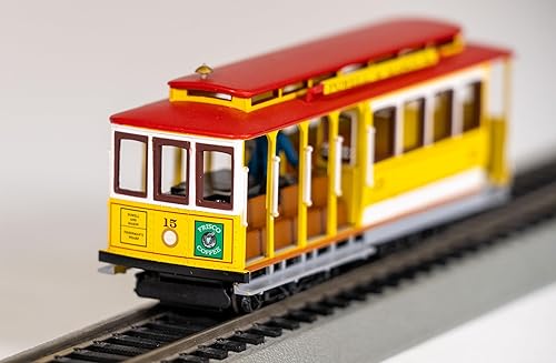 Miniatura 3 de Teleférico con Grip Man - Marrón y Bronceado - Escala HO