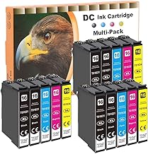 D&C 15x Printer Cartridges Compatible with Epson 16 16XL Workforce WF-2760DWF WF-2760 WF-2540 WF-2660 WF-2750 WF-2650 WF-2510 WF-2520 WF-2530 WF-2010 WF-2660DWF WF-2700 WF-2700 WF-2530 010W WWF-,