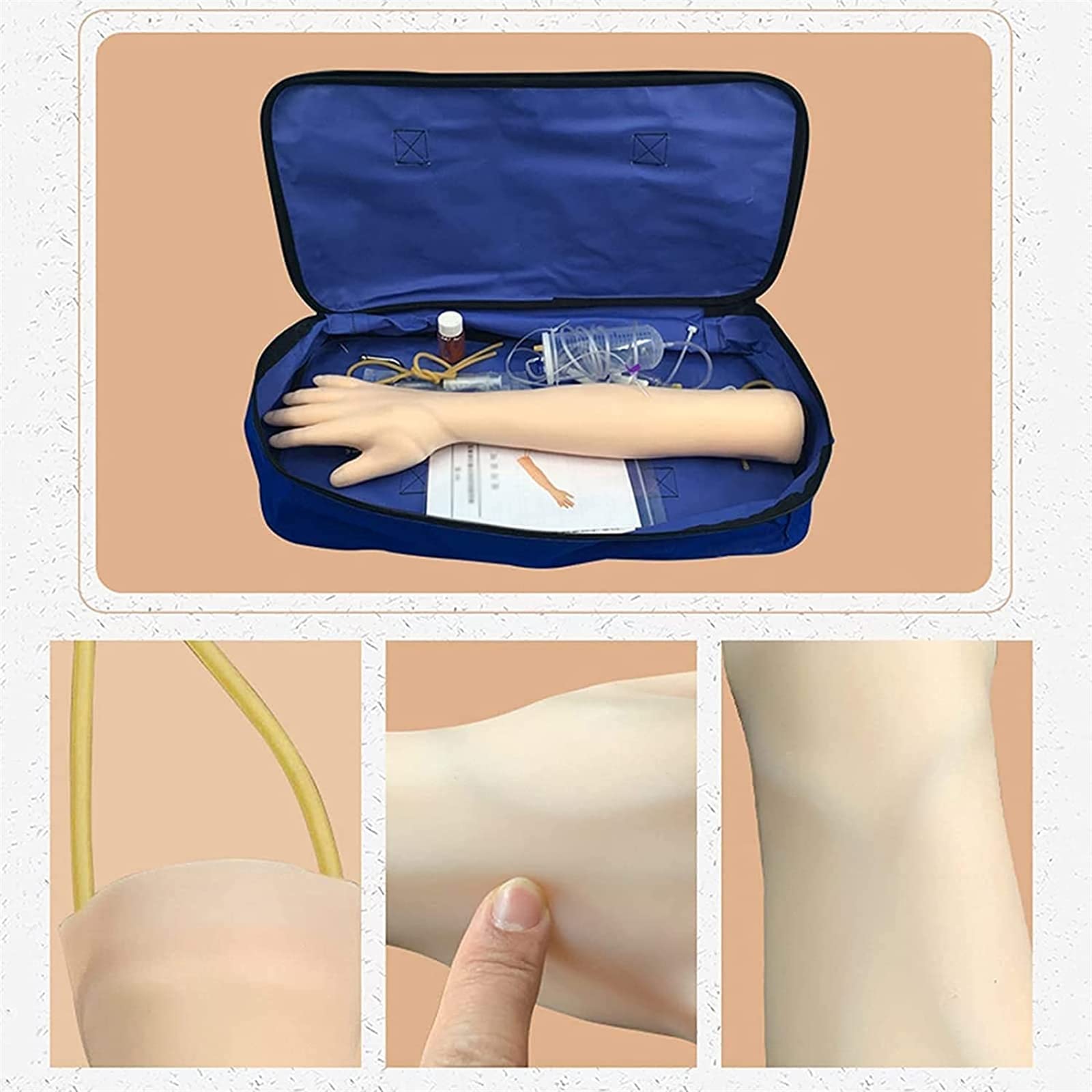 採血点滴練習キット Amazon.co.jp: 採血練習キット、注射練習 腕静脈穿刺 練習 講師
