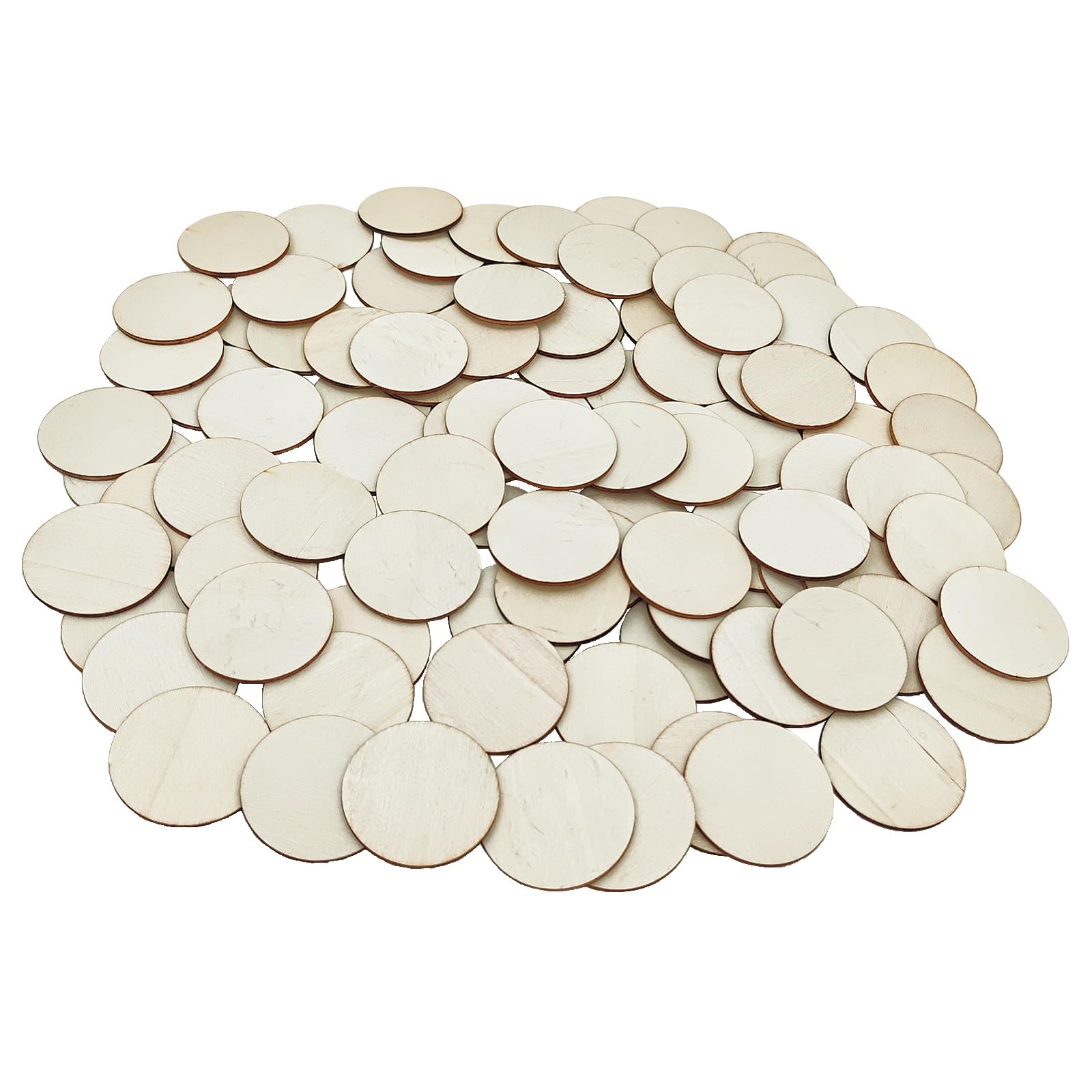 matches21 HOME & HOBBY Dischi di legno per il fai da te o la decorazione, 10 dischi per alberi naturali con diametro di 16-18 cm, in legno di betulla, rotondi, fette di