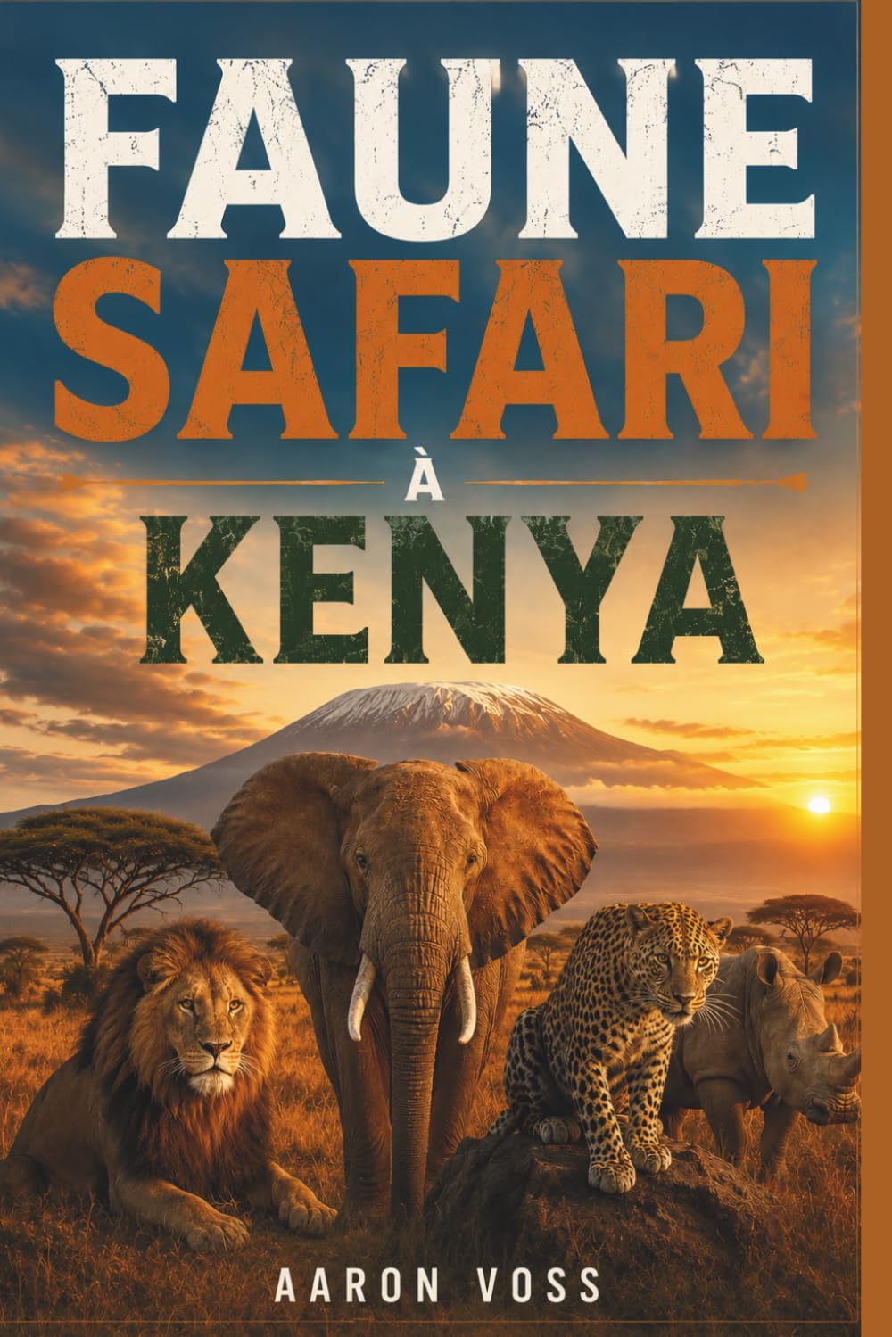 FAUNE SAFARI À KENYA: Guide de voyage complet sur les parcs nationaux, les cinq grandes aventures, la planification de safaris, les trésors cachés, la ... et les expériences africaines authentiques