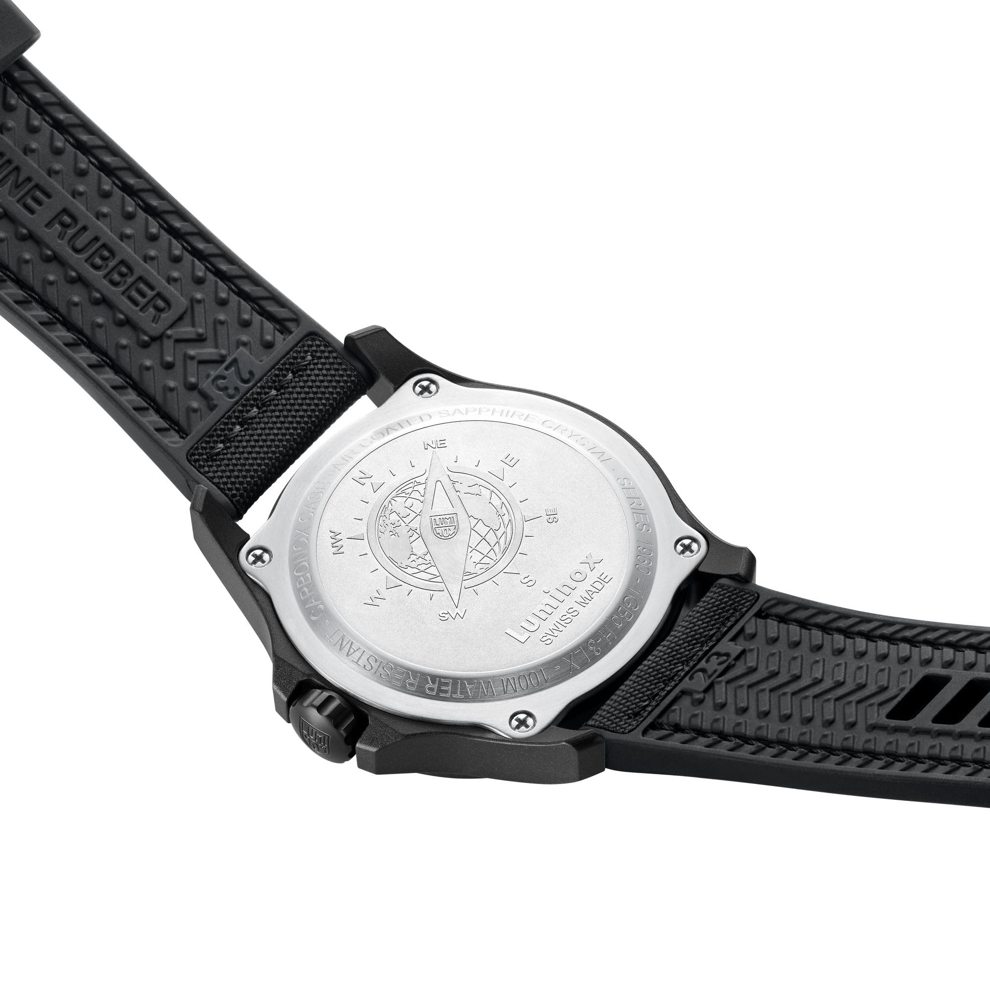 Luminox Herren Armbanduhr Atacama Field 1960 mit Kautschukarmband, 10 Bar, 44 mm, XL.1977