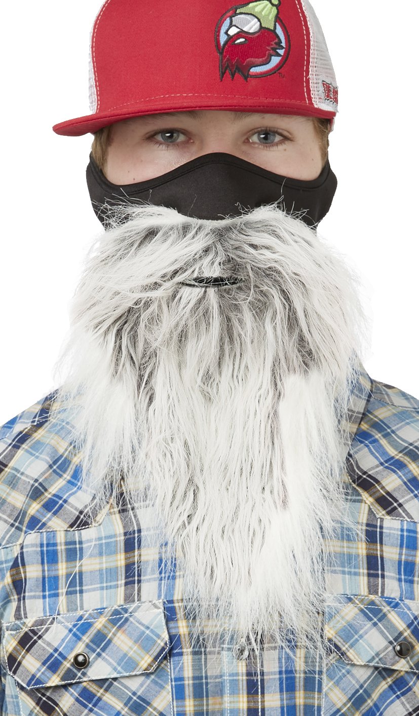 BeardskiLorax Ski Mask, Grey