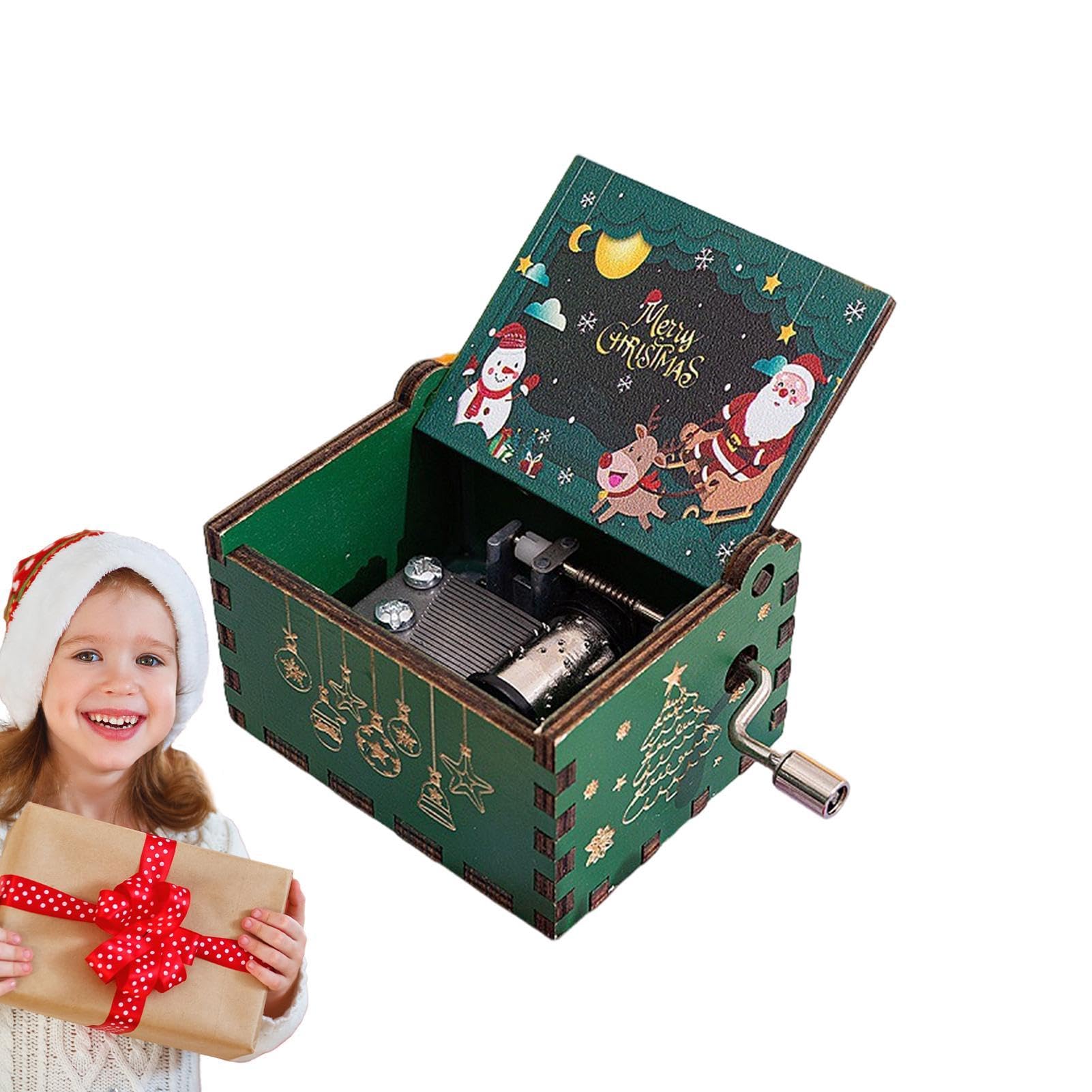 Carillon Natalizio In Legno – Decorazione Luminosa Per Casa, Feste, Natale, Tavoli E Caminetti