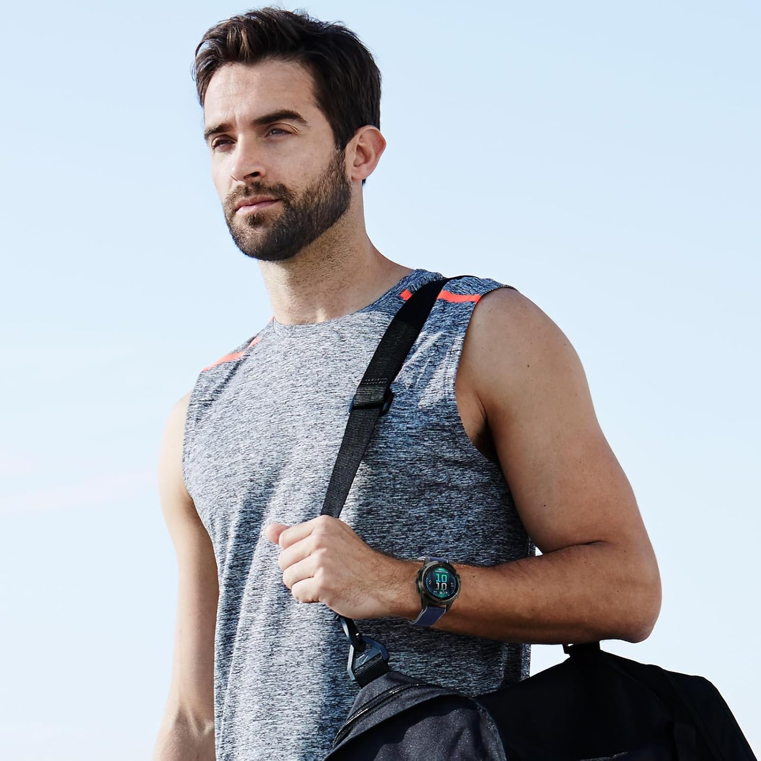 Watch Bands for Garmin Fenix 8 47mm/Fenix E 47mm/Fenix 7/Fenix 7 Pro/Fenix 6/Fenix 6 Pro/Fenix 5/5 Plus/Epix Gen 2/Approach S62/S60 Band,22mm Hook and Loop Quick Dry Nylon Strap Wristband - Image 7