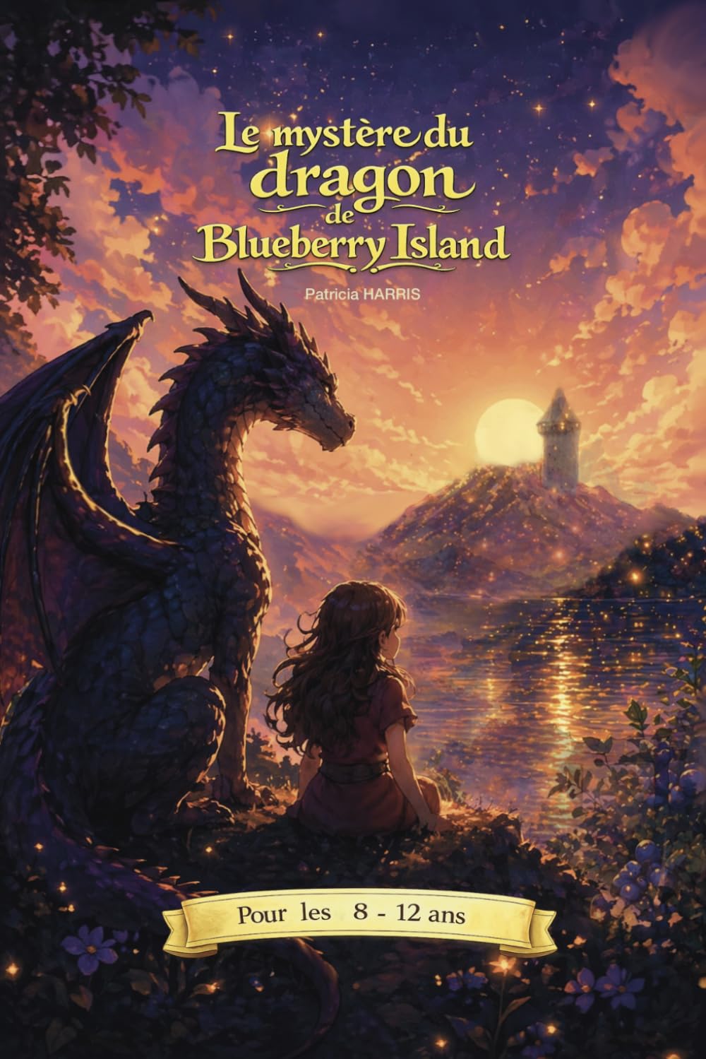 Le mystère du Dragon de Blueberry Island : Livre enfant 8-12 ans –: Un roman d’aventure illustré et une enquête fantastique sur une île oubliée pleine de mystères