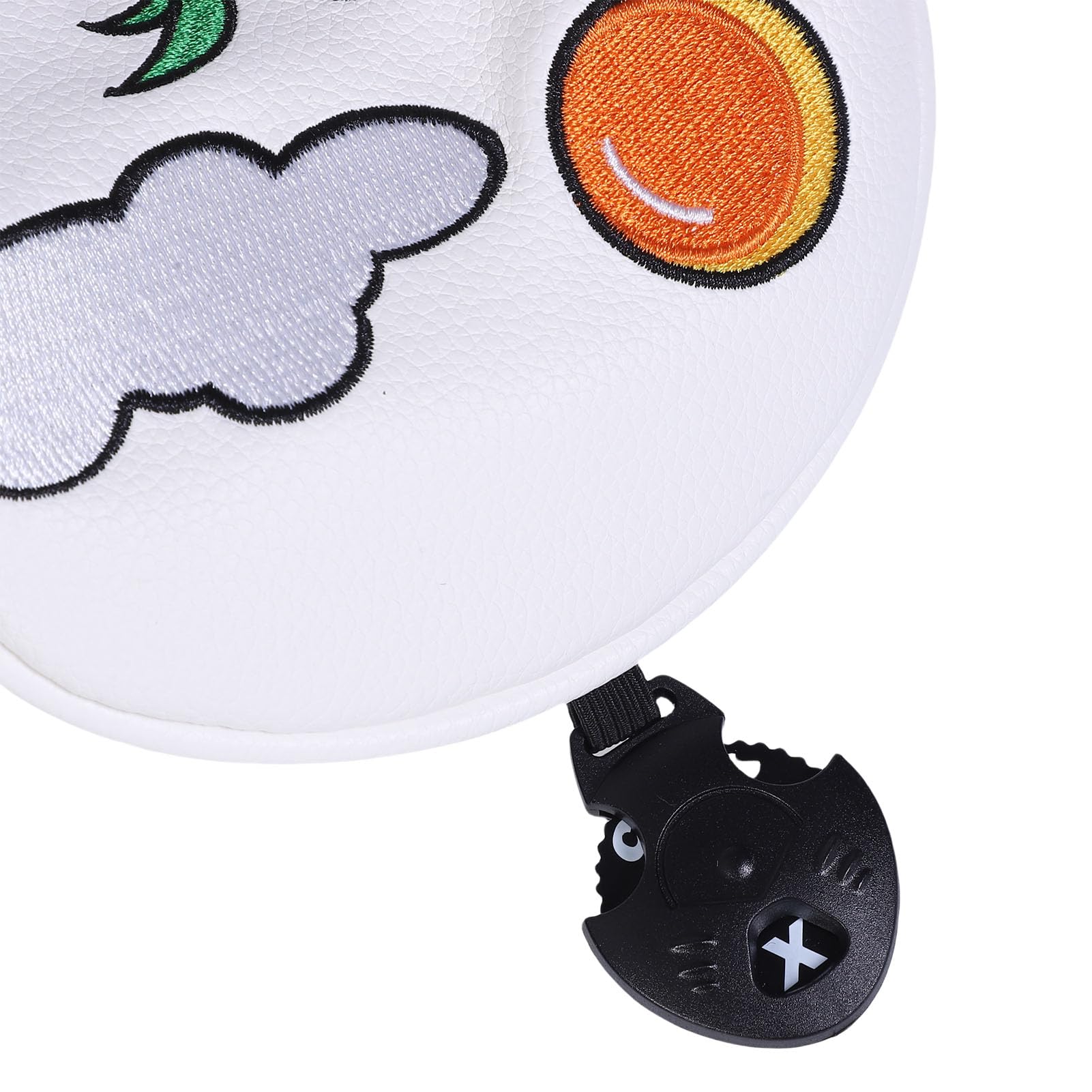 VGEBY Putter-Abdeckung, 4-teiliges Golfschlägerkopfabdeckungs-Set mit Plüschfutter und PU-Leder, schmutzdicht, sonnenfest, für Golf-Putter-Hölzer, Hybriden