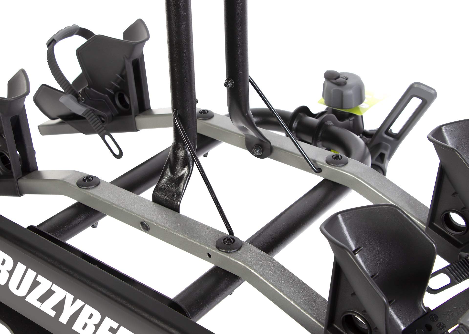 New Buzzy Bee 2 Fahrradträger für Anhängerkupplung, Plattform für 2 Fahrräder
