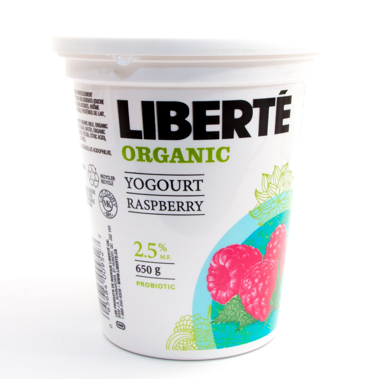 Amazon.com: LIBERTE Raspberry Extra Creamy Greek Yogurt, 100 ML ...