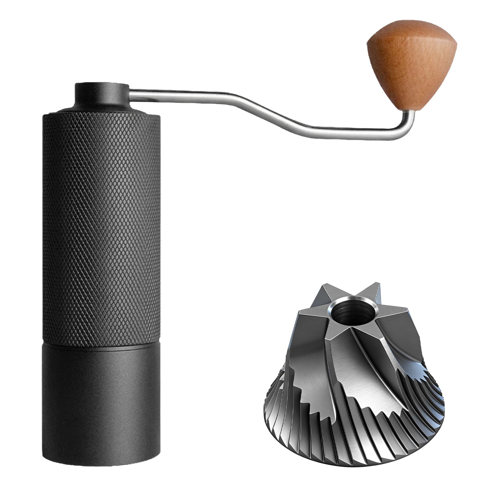 Agilive manual coffee grinder black