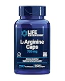 Life Extension L-Arginine Caps, 700 mg, Vitamin C & Amino Acid for Optimal arterial Health, Supports Heart & Immune Health, Healthy Tissue & Bones, Gluten Free, Non-GMO, 200 Capsules