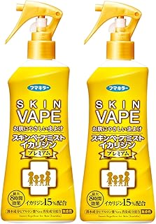 スキンベープ ミスト イカリジン プレミアム 200mL 無香性 × 2個 マダニ トコジラミ適用 フマキラー【まとめ買い】